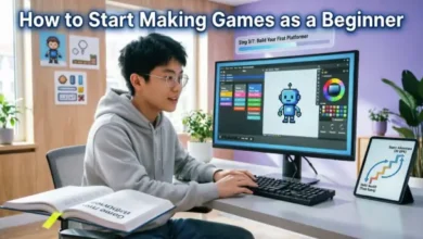 How to Start Making Games as a Beginner