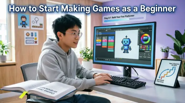 How to Start Making Games as a Beginner